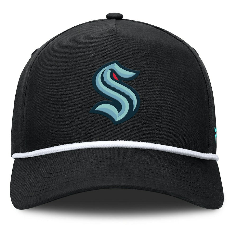 Seattle Kraken Fanatics Authentic Pro Alt Jersey A-Frame Adjustable Hat - Black - NHL