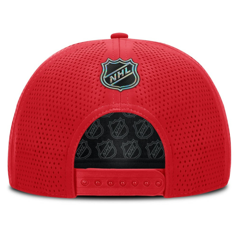 Detroit Red Wings Fanatics Centennial Pinched Front Adjustable Hat - Red - NHL