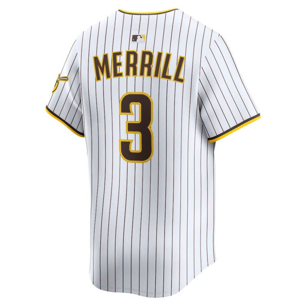 Jackson Merrill San Diego Padres Nike Home Limited Player Jersey - MLB