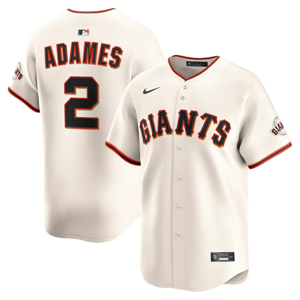 Willy Adames San Francisco Giants Nike Home Limited Player Jersey - MLB