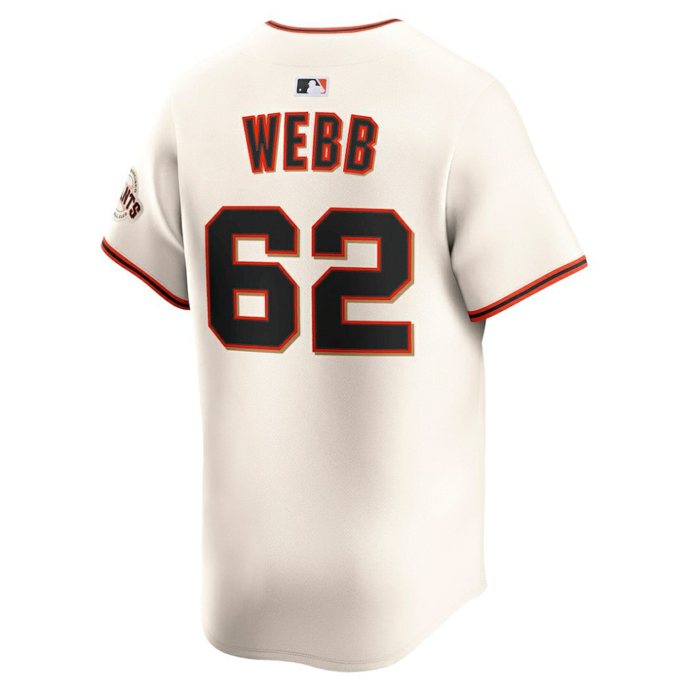 Logan Webb San Francisco Giants Nike Home Limited Player Jersey - MLB