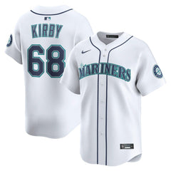 George Kirby Seattle Mariners Nike Home Limited Player Jersey - MLB