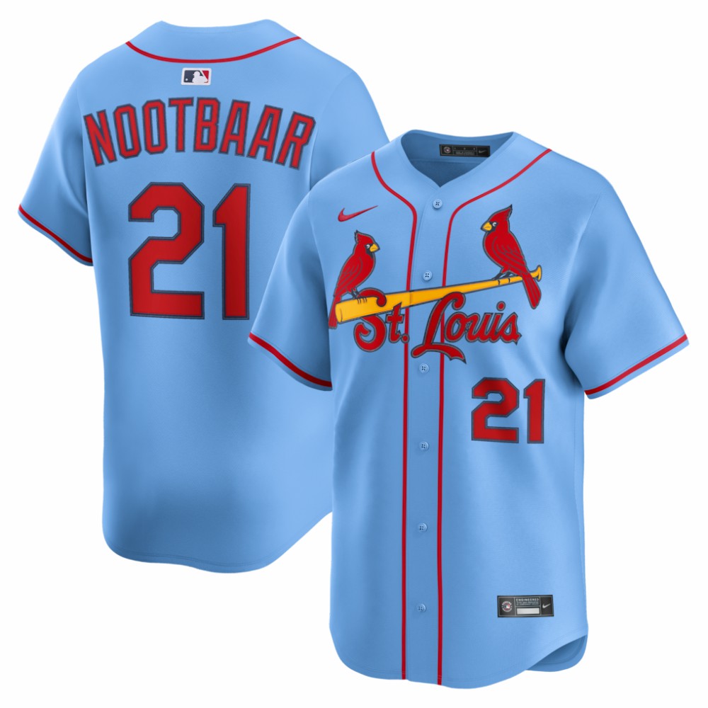 Lars Nootbaar St. Louis Cardinals Nike Alternate Limited Jersey - MLB