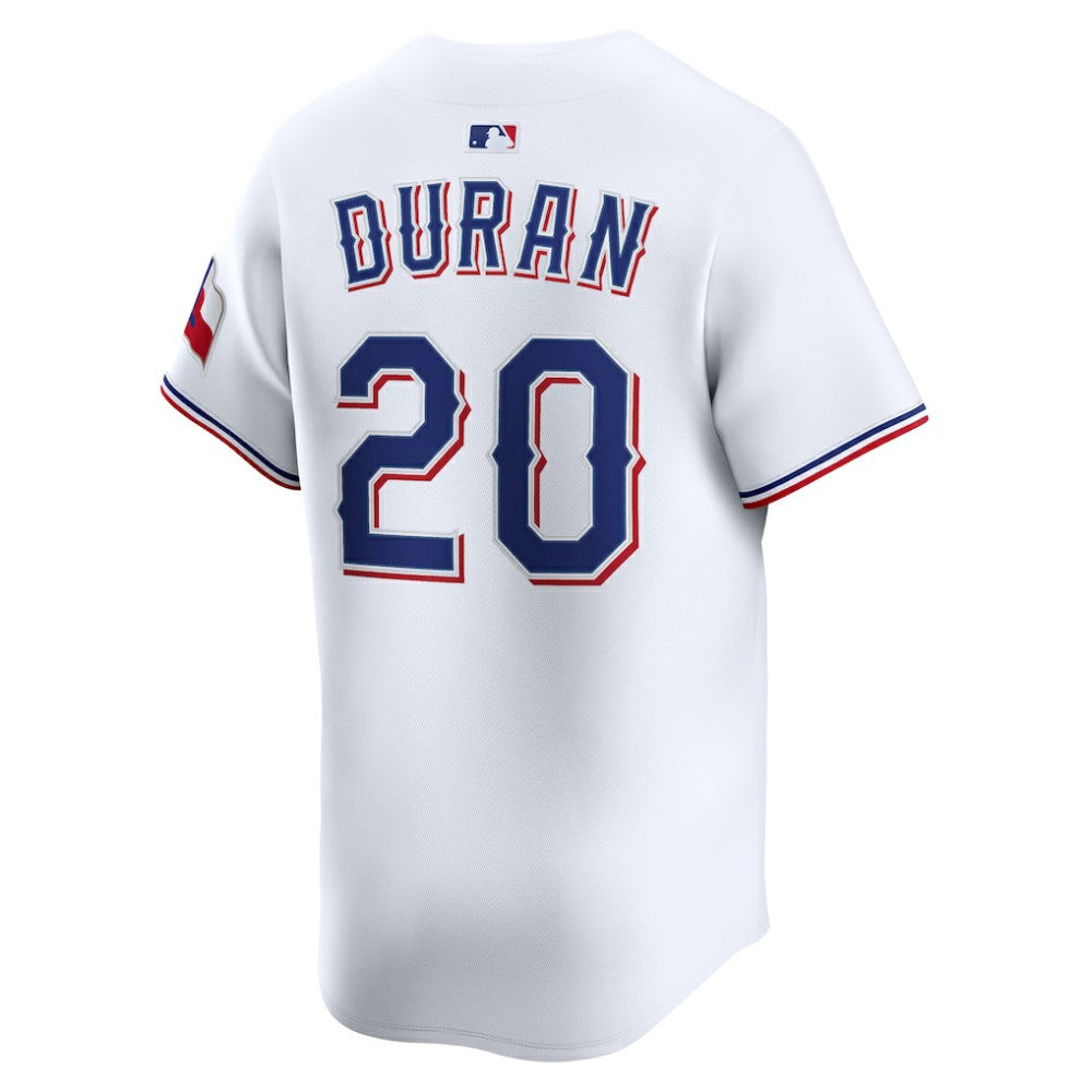 Ezequiel Duran Texas Rangers Nike Home Limited Player Jersey - MLB