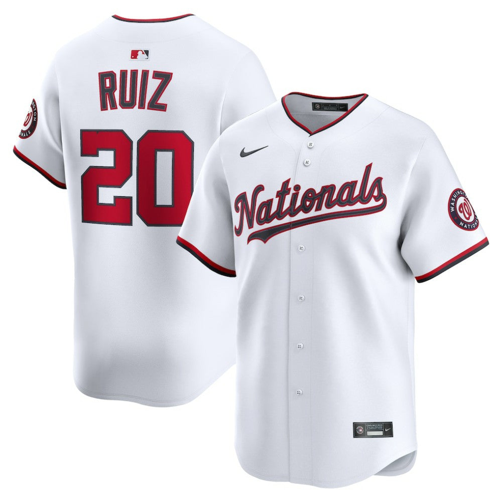 Keibert Ruiz Washington Nationals Nike Home Limited Player Jersey - MLB