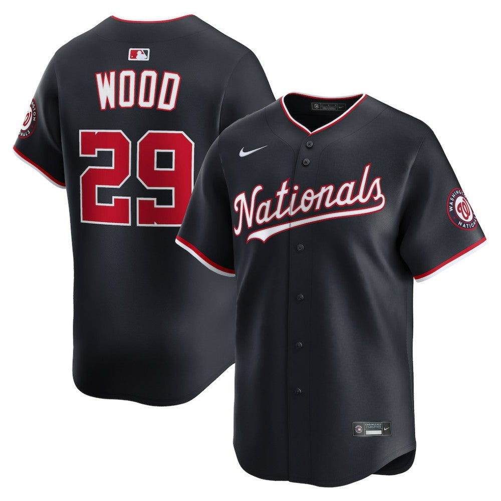 James Wood Washington Nationals Nike Alternate Limited Player Jersey - MLB