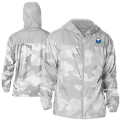 Buffalo Sabres Columbia Camo Flash Challenger Omni-Shade Full-Zip Hoodie Windbreaker - Gray - NHL