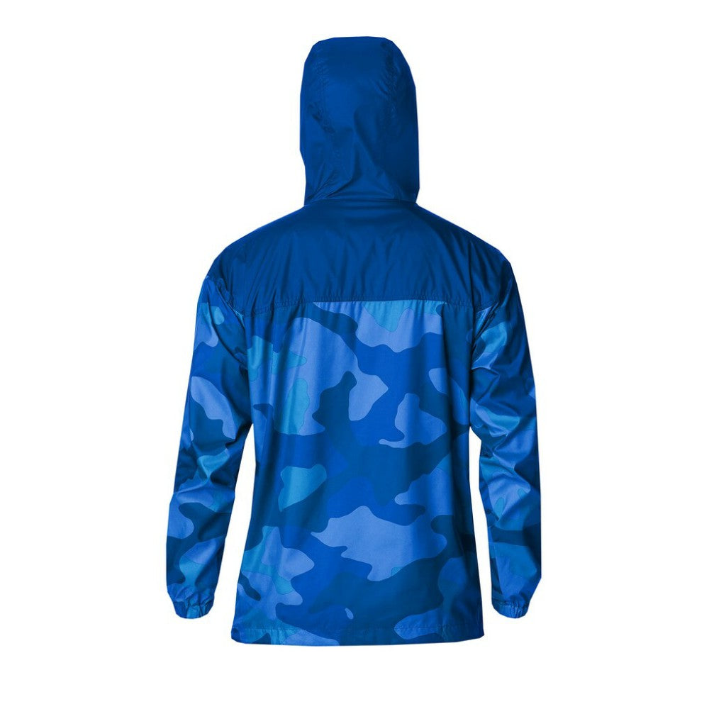 New York Islanders Columbia Camo Flash Challenger Omni-Shade Full-Zip Hoodie Windbreaker - Royal - NHL