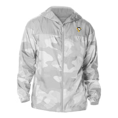 Pittsburgh Penguins Columbia Camo Flash Challenger Omni-Shade Full-Zip Hoodie Windbreaker - Gray - NHL