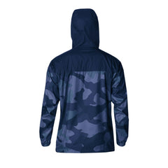 Seattle Kraken Columbia Camo Flash Challenger Omni-Shade Full-Zip Hoodie Windbreaker - Navy - NHL