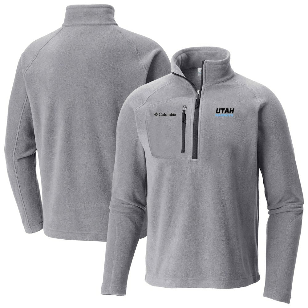 Utah Mammoth Columbia Fast Trek III Raglan Half-Zip Fleece Jacket - Gray - NHL
