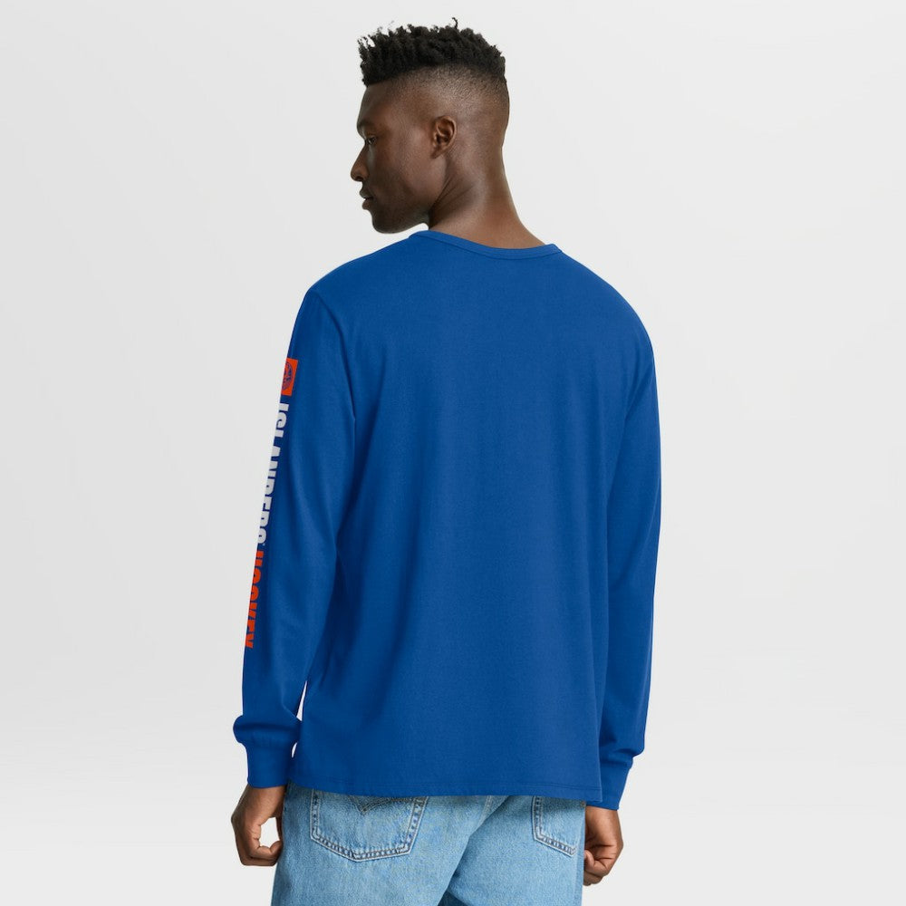 New York Islanders Fanatics Goal Crease Legacy Long Sleeve T-Shirt - Royal - NHL