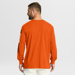 Philadelphia Flyers Fanatics Goal Crease Legacy Long Sleeve T-Shirt - Orange - NHL