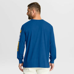 St. Louis Blues Fanatics Goal Crease Legacy Long Sleeve T-Shirt - Blue - NHL