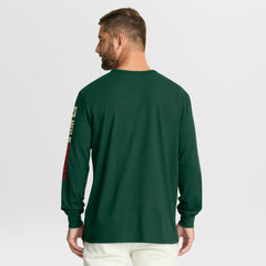 Minnesota Wild Fanatics Goal Crease Legacy Long Sleeve T-Shirt - Green - NHL
