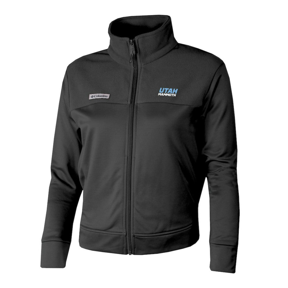Utah Mammoth Columbia Women's River Fleece Full-Zip Jacket - Black - NHL
