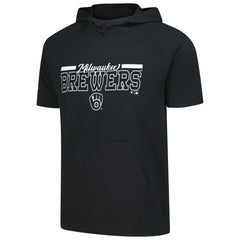Milwaukee Brewers Levelwear Phase Vanguard Hoodie T-Shirt - MLB