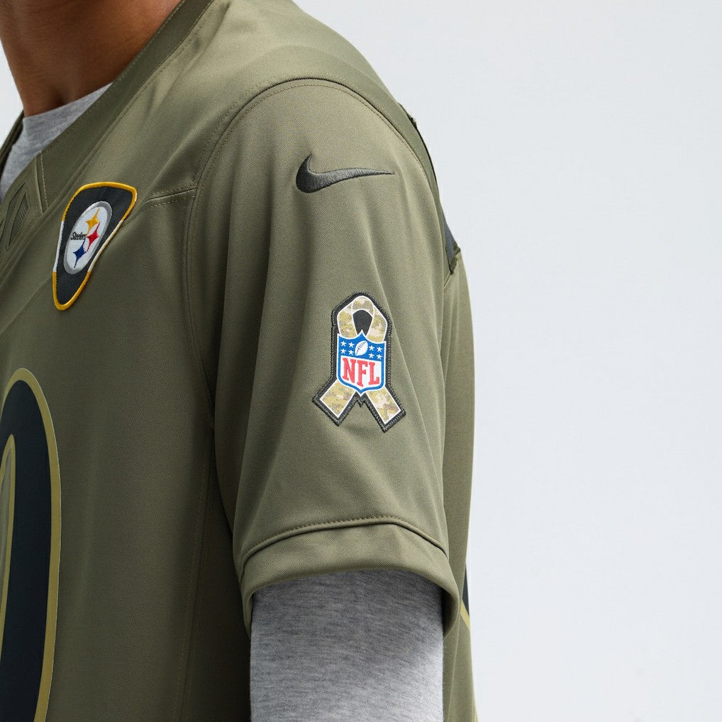 T.J. Watt Pittsburgh Steelers 2025 Salute to Service Limited Jersey Olive | Nike for Sale