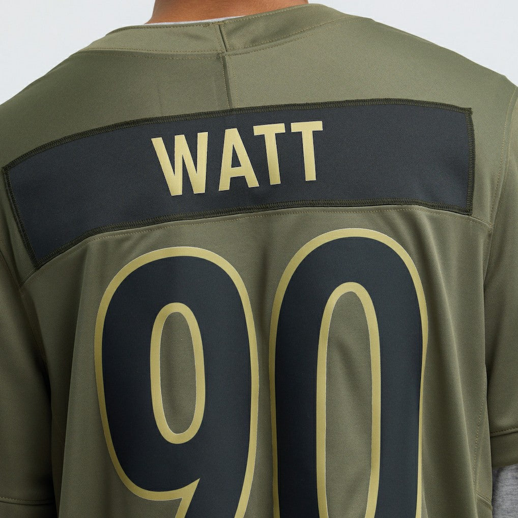 T.J. Watt Pittsburgh Steelers 2025 Salute to Service Limited Jersey Olive | Nike for Sale