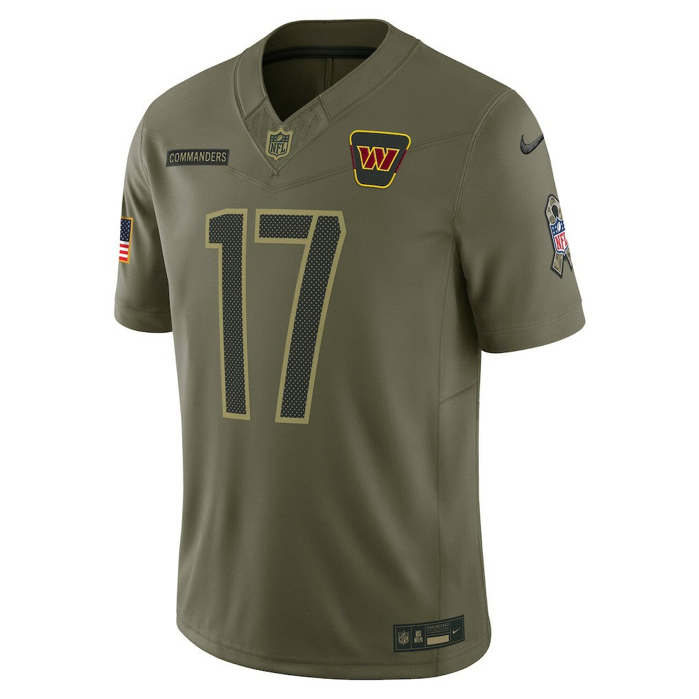 Terry McLaurin Washington Commanders 2025 Salute to Service Limited Jersey Olive | Nike for Sale