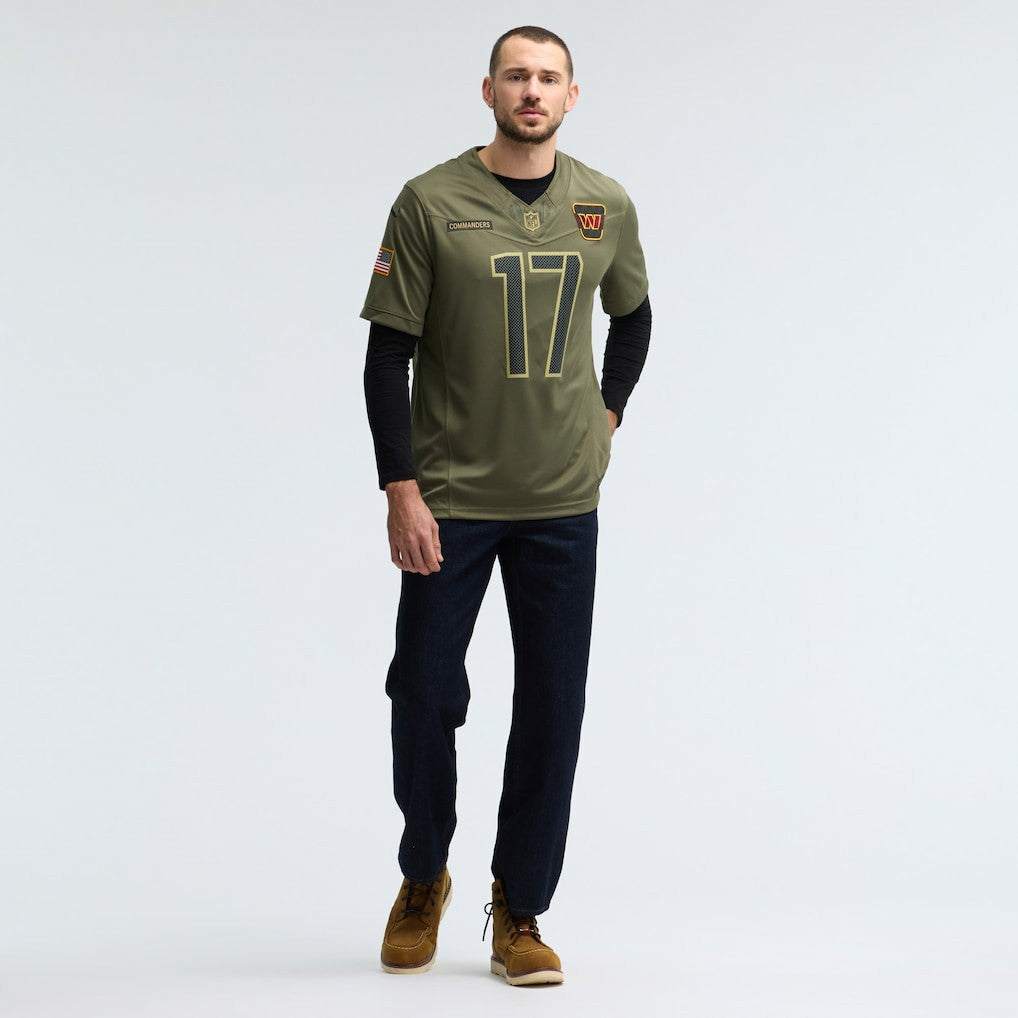 Terry McLaurin Washington Commanders 2025 Salute to Service Limited Jersey Olive | Nike for Sale