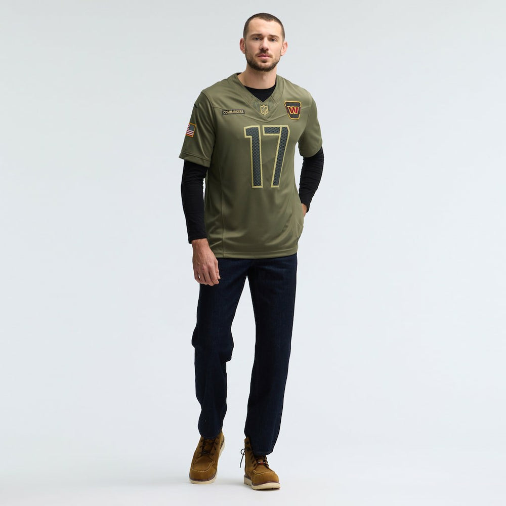 Terry McLaurin Washington Commanders 2025 Salute to Service Limited Jersey Olive | Nike for Sale