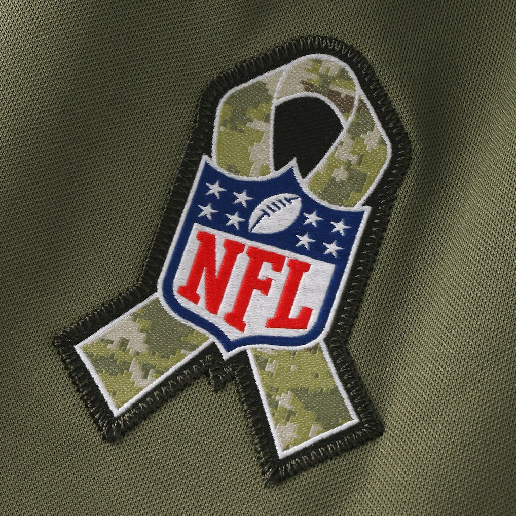Jayden Daniels Washington Commanders 2025 Salute to Service Limited Jersey Olive | Nike for Sale