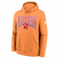 Tampa Bay Buccaneers Full Blitz Club Fleece Pullover Hoodie Orange | Nike for Sale