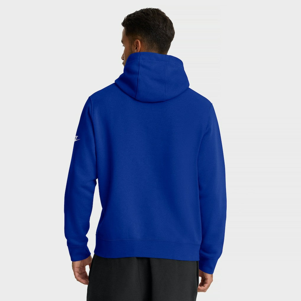 Buffalo Bills Full Blitz Club Fleece Pullover Hoodie Royal | Nike for Sale