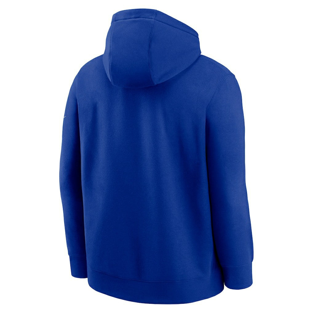 Buffalo Bills Full Blitz Club Fleece Pullover Hoodie Royal | Nike for Sale