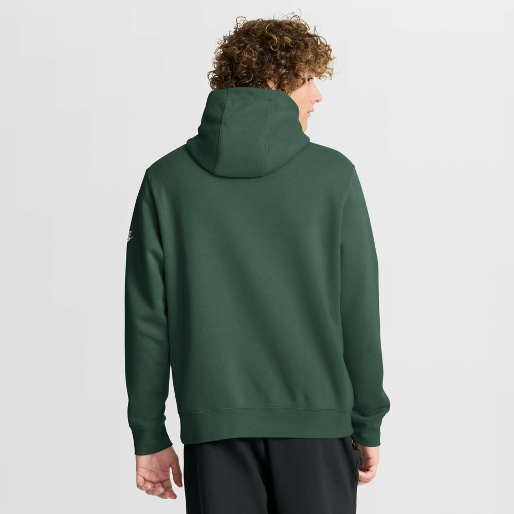 Green Bay Packers Full Blitz Club Fleece Pullover Hoodie Green | Nike for Sale
