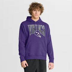 Minnesota Vikings Full Blitz Club Fleece Pullover Hoodie Purple | Nike for Sale