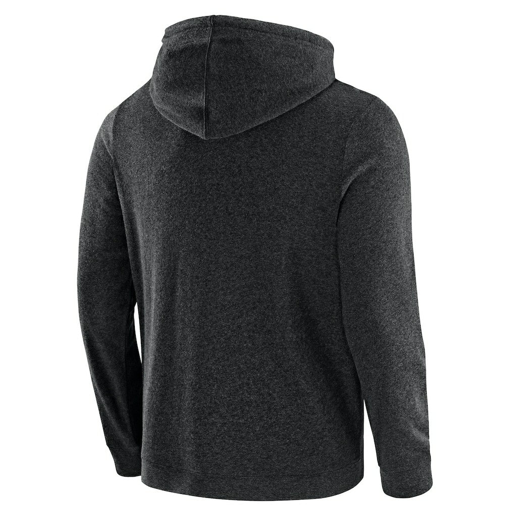 New Orleans Saints J. Palmer Players Lounge Tri-Blend Full-Zip Hoodie Dark Heather Gray | NFL