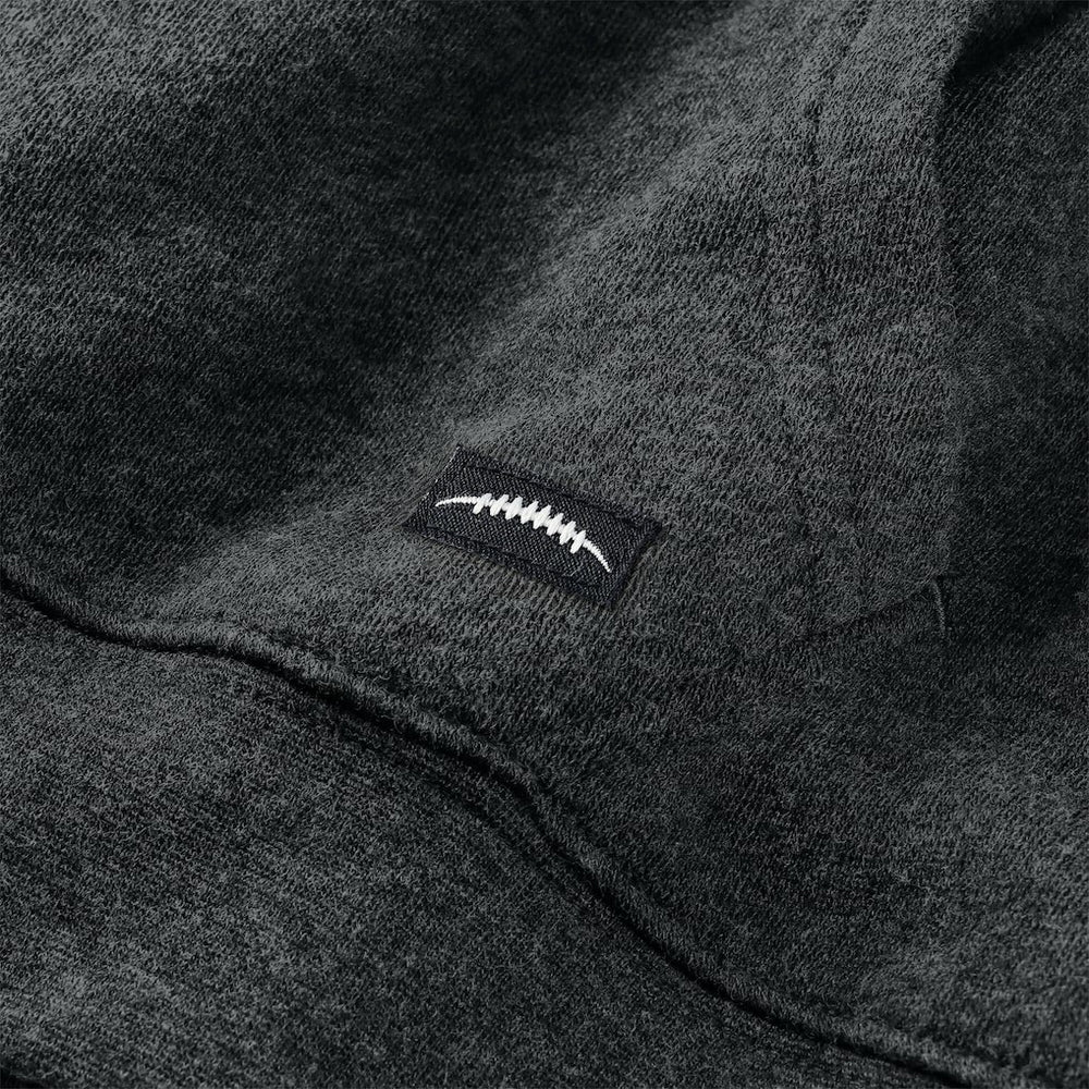San Francisco 49ers J. Palmer Players Lounge Tri-Blend Full-Zip Hoodie Dark Heather Gray | NFL