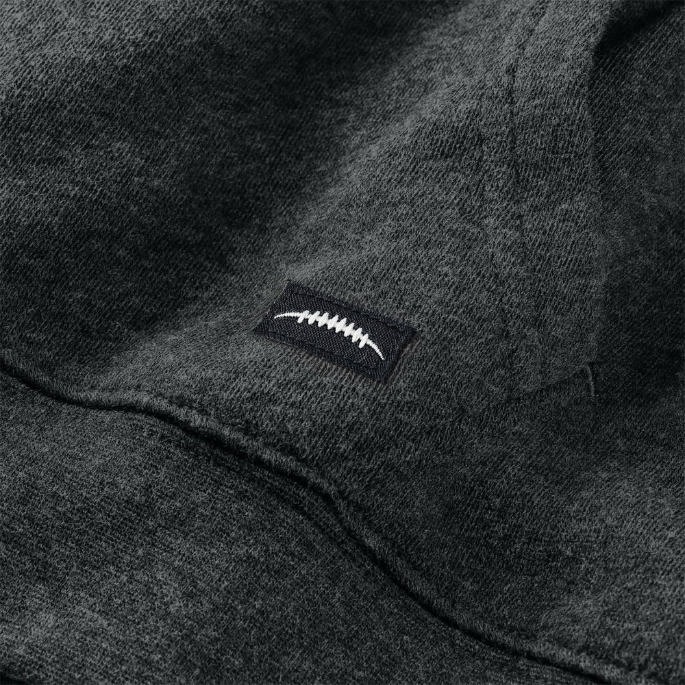 New York Jets J. Palmer Players Lounge Tri-Blend Full-Zip Hoodie Dark Heather Gray | NFL