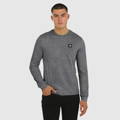 Minnesota Vikings J. Palmer Four Down Long Sleeve T-Shirt Heather Black | NFL