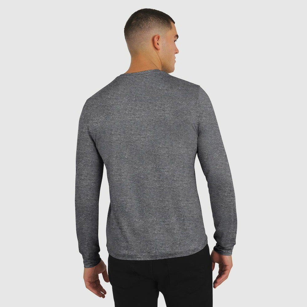 San Francisco 49ers J. Palmer Four Down Long Sleeve T-Shirt Heather Black | NFL