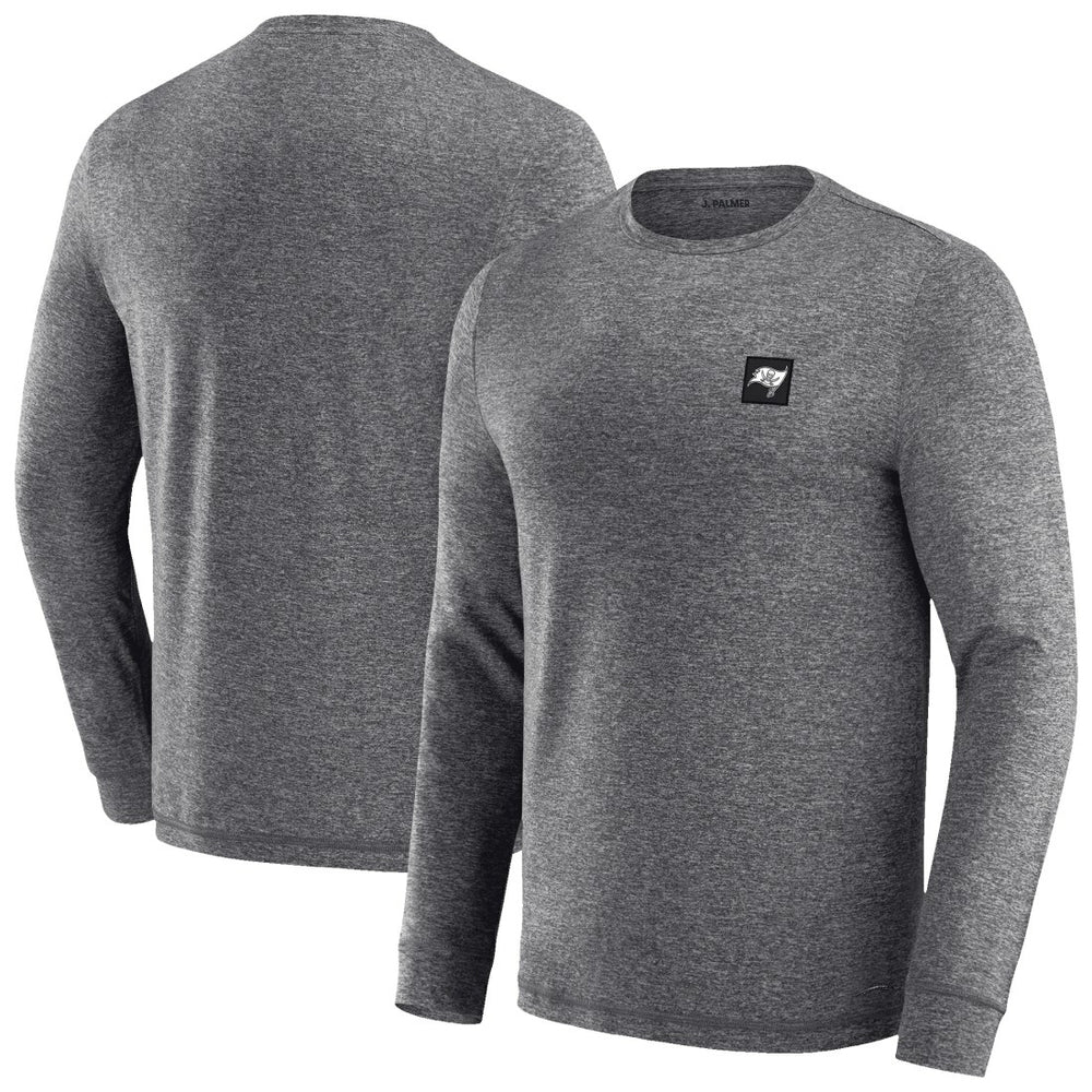 Tampa Bay Buccaneers J. Palmer Four Down Long Sleeve T-Shirt Heather Black | NFL