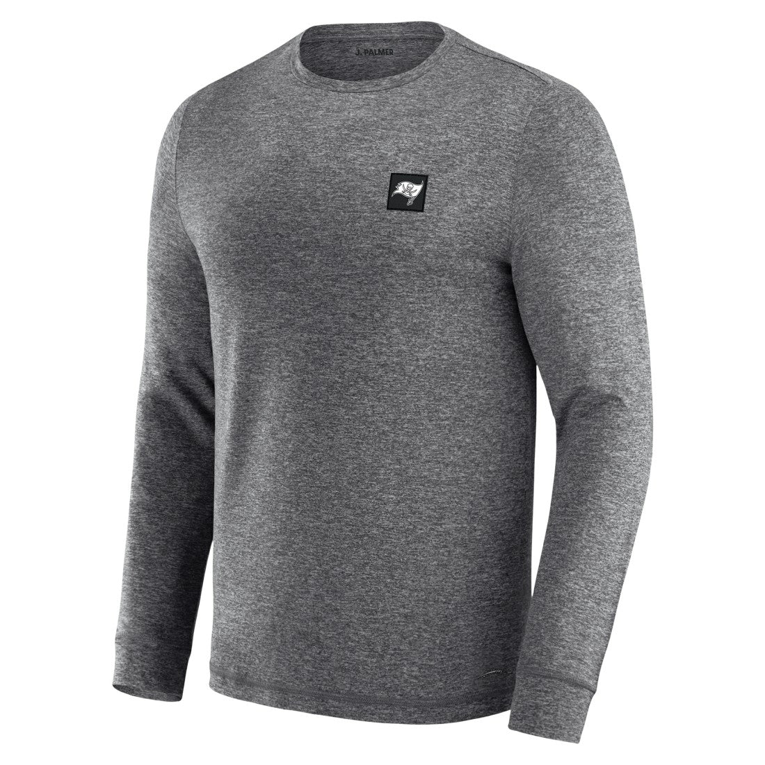 Tampa Bay Buccaneers J. Palmer Four Down Long Sleeve T-Shirt Heather Black | NFL