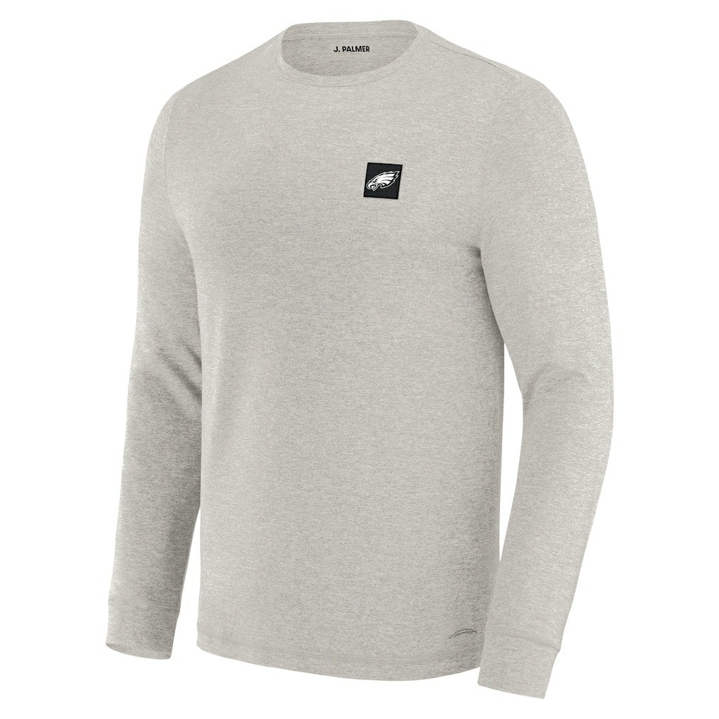Philadelphia Eagles J. Palmer Four Down Long Sleeve T-Shirt Gray | NFL