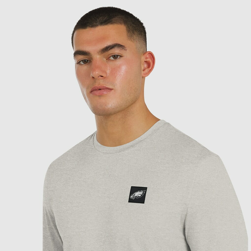 Philadelphia Eagles J. Palmer Four Down Long Sleeve T-Shirt Gray | NFL