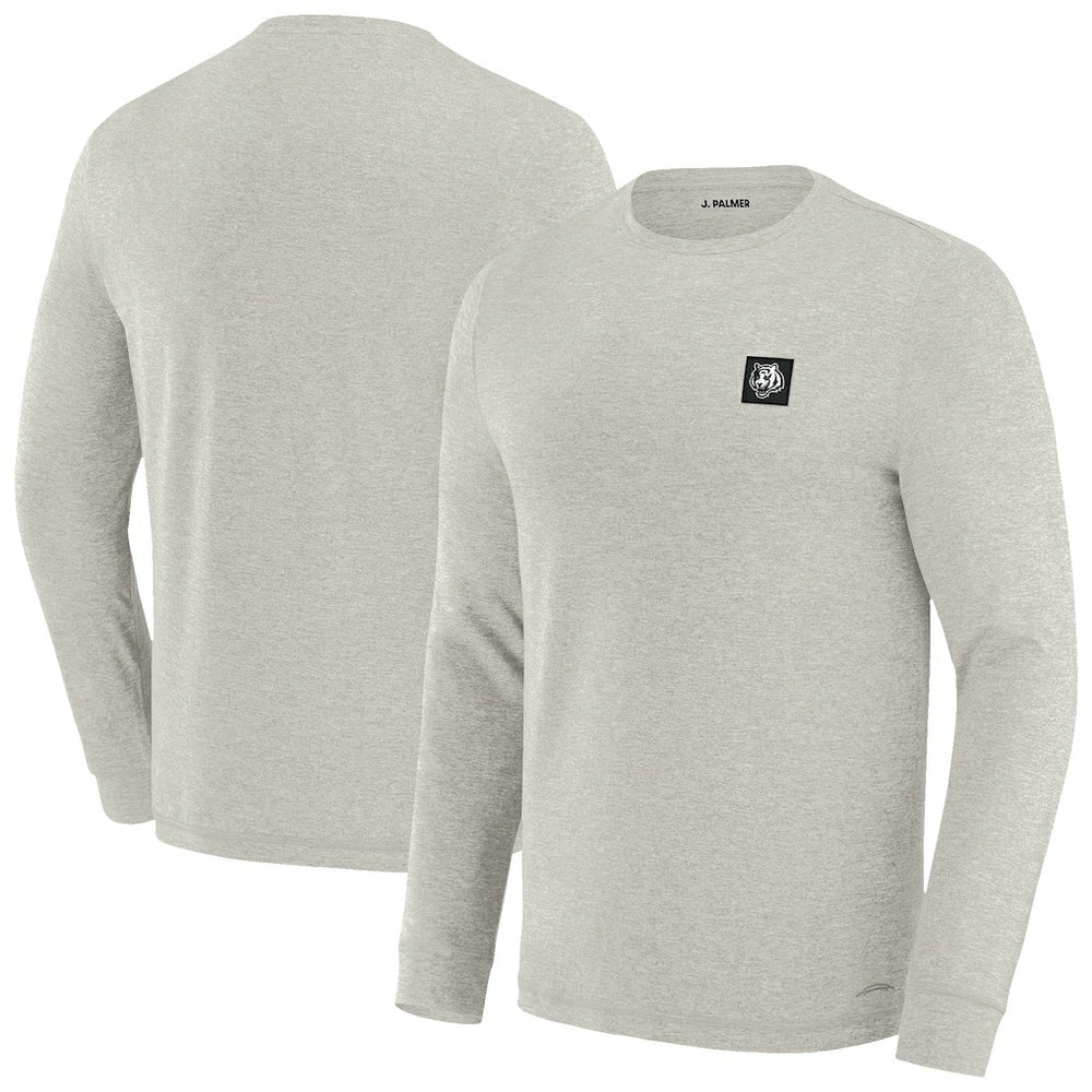 Cincinnati Bengals J. Palmer Four Down Long Sleeve T-Shirt Gray | NFL