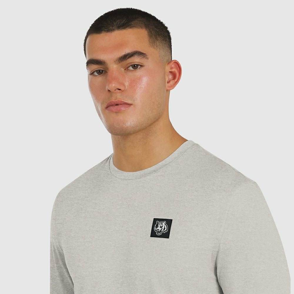 Cincinnati Bengals J. Palmer Four Down Long Sleeve T-Shirt Gray | NFL