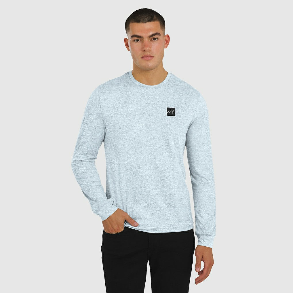 Carolina Panthers J. Palmer Four Down Long Sleeve T-Shirt Gray | NFL