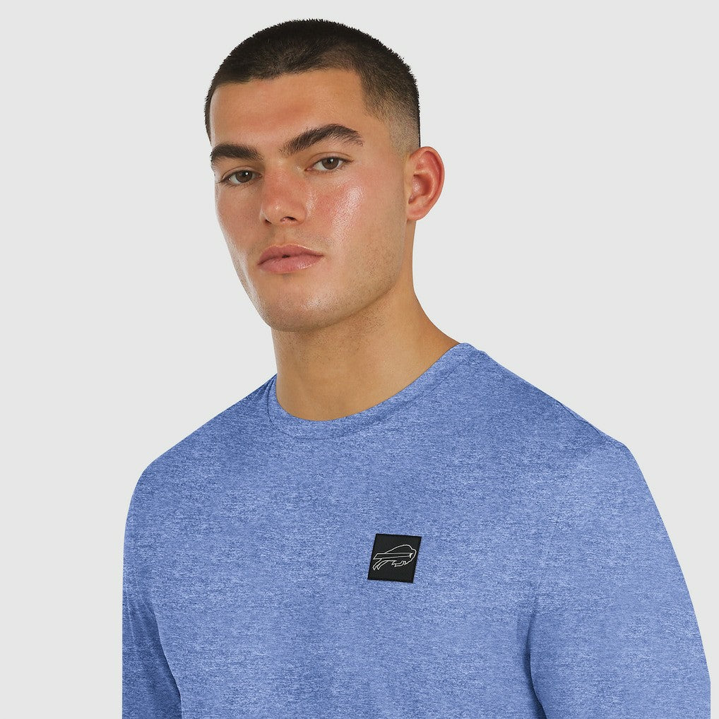 Buffalo Bills J. Palmer Four Down Long Sleeve T-Shirt Heather Royal | NFL