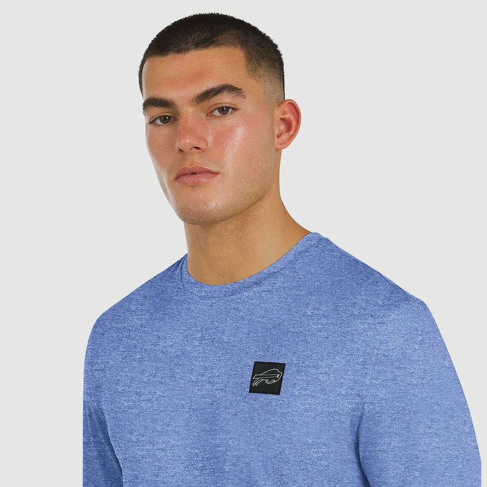 Buffalo Bills J. Palmer Four Down Long Sleeve T-Shirt Heather Royal | NFL