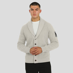 New York Jets J. Palmer The Playmaker Cardigan Raglan Sweater Gray | NFL