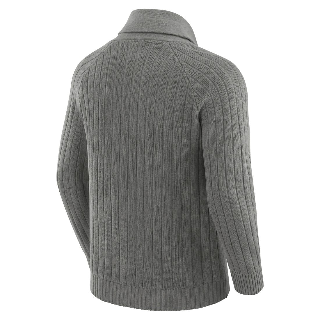 Green Bay Packers J. Palmer The Playmaker Cardigan Raglan Sweater Graphite | NFL