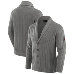 New York Giants J. Palmer The Playmaker Cardigan Raglan Sweater Graphite | NFL