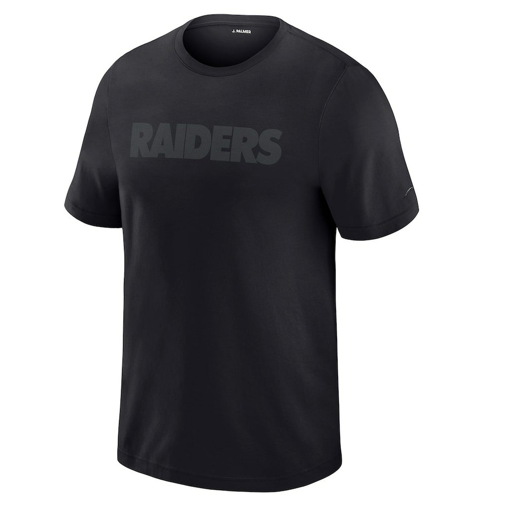 Las Vegas Raiders J. Palmer Play Action Tri-Blend Performance T-Shirt Black | NFL